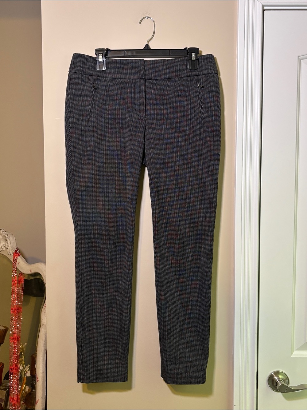 Dark Charcoal Slim Dress Pants